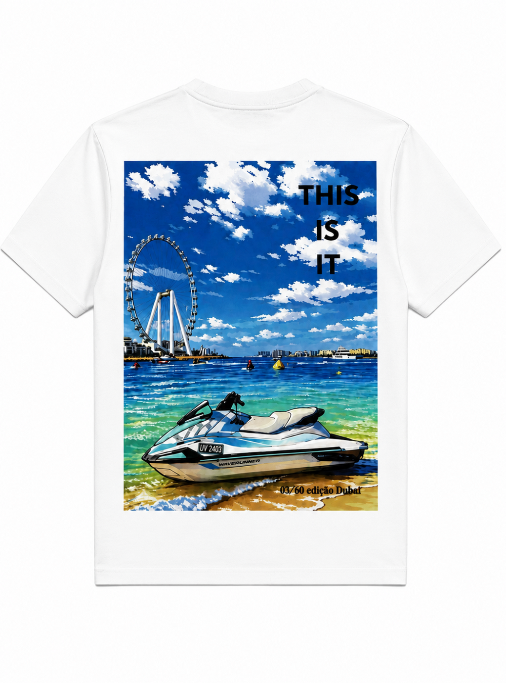 T-shirt Branca UV Special Edition