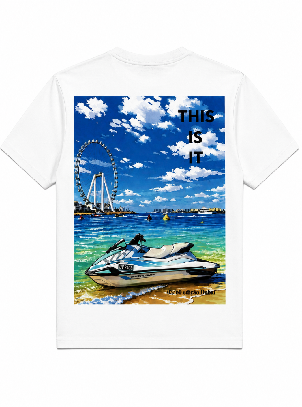 T-shirt Branca UV Special Edition