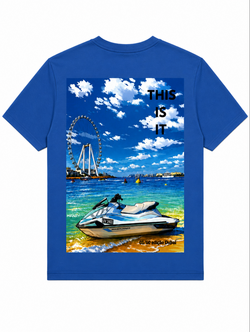 T-shirt Azul UV Special Edition