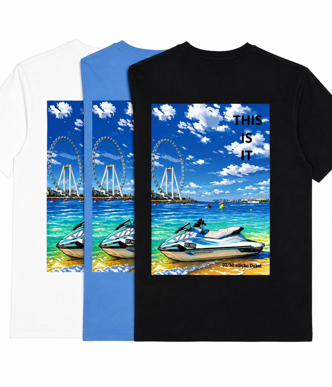 T-shirt Azul UV Special Edition