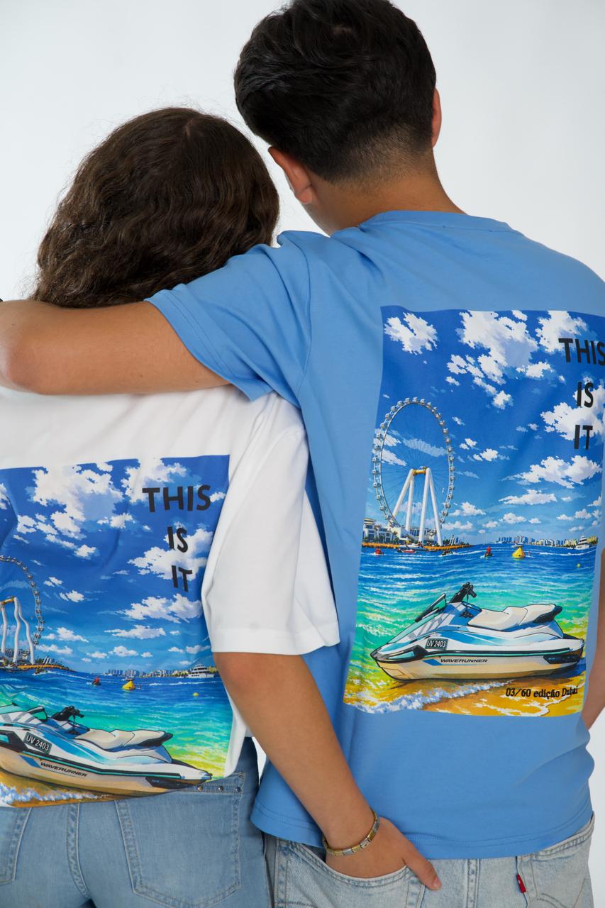 T-shirt Azul UV Special Edition